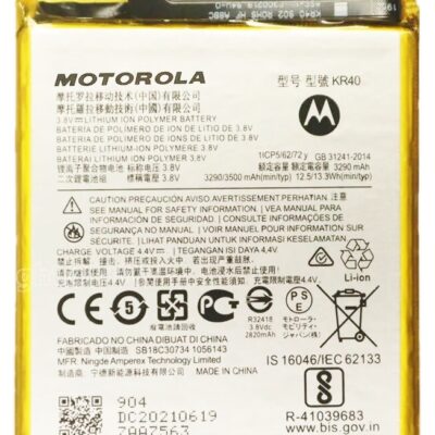 Original KR40 Battery Compatible for Motorola One Vision – 3500mAh – 6 Months Warranty