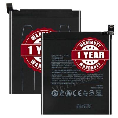 Original BN43 Battery Compatible for Xiaomi Redmi Note 4 – (4100mAh) – 1 Year Warranty