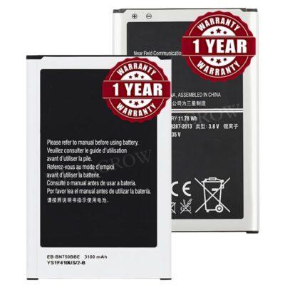 Original EB-BN750BBE Battery Compatible for Samsung Galaxy Note 3 Neo – (3100mAh) – 1 Year Warranty
