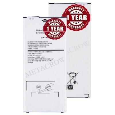 Original EB-BA710ABE Battery Compatible for Samsung Galaxy A7 (2016) (SM-A710F) – (3300mAh) – 1 Year Warranty