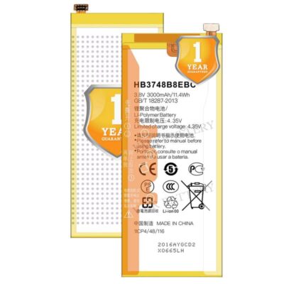 Original HB3748B8EBC Battery Compatible for Huawei Ascend G7 (G7-L01, G7-L03, G7-L11, G7-TL00, G7-UL10, GL-UL20) | C199 – (3000mAh) – 1 Year Warranty_V95