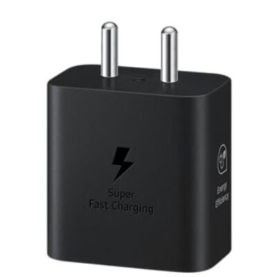 Original  Super Fast Type-C 25W Charger Adapter Compatible with Samsung Galaxy S/A/M/F Series, S24 Ultra/S23/S22/S21/21 fe/S20/M14 5G/M34/M54/M53 5g/M33/M13/A34/A54 5g25W Adapter Compatible with Samsung S20 Ultra (New Model*Black)