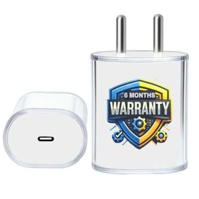 Original 45W Type C Charger Compatible for Nothing CMF Phone 1 | Nothing Phone 1 | 2 | 2A | 2A Plus | 3 | 3A | 3A Pro | Type-C Wall Adapter | (White) | (Adapter Only) – 6 Months Warranty