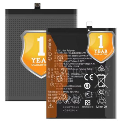Original HB406689ECW Battery Compatible for Huawei Y9 2018 (Enjoy 8 Plus) – (4000mAh) – 1 Year Warranty_V95
