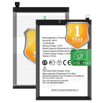 Original BL-58CX Battery Compatible for Infinix Hot 10i X659 (PR652B, PR652C, X658B, X658E, X659B) – (4000mAh) – 1 Year Warranty_V95