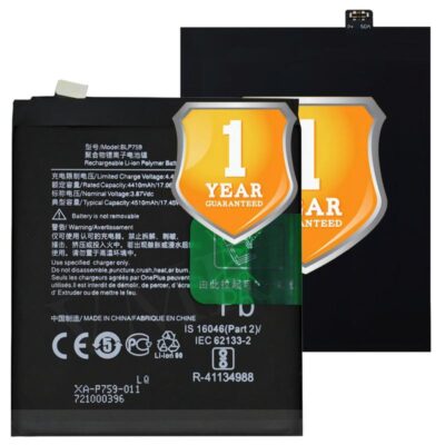 Original BLP759 Battery Compatible for OnePlus 8 Pro (IN2020, IN2021, IN2023, IN2025) – (4510mAh) – 1 Year Warranty_V95