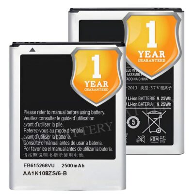 Original EB615268VU Battery Compatible for Samsung Galaxy Note 1 N7000 i9220 – (2500mAh) – 1 Year Warranty_V95