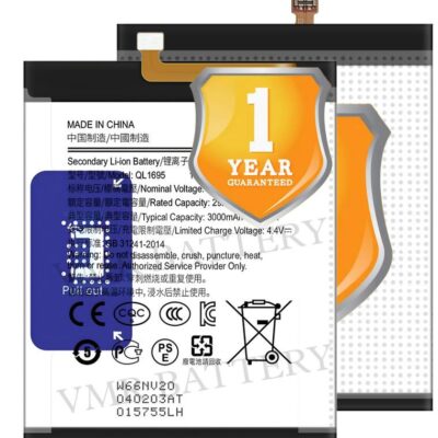Original QL1695 Battery Compatible for Samsung Galaxy A01 (SM-A015F) – (3000mAh) – 1 Year Warranty_V95